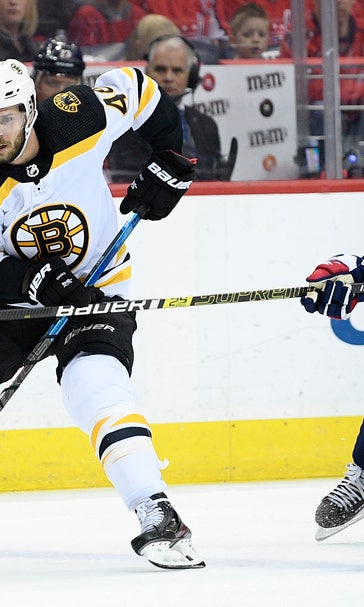 Bruins shut out Capitals to end 14-game skid vs. Washington